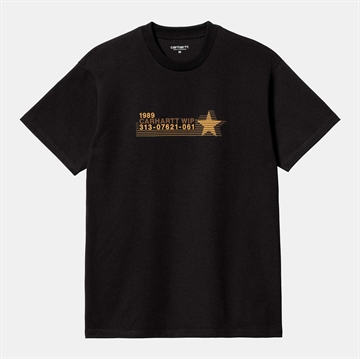 Carhartt WIP T-shirt S/S 313 Star Black